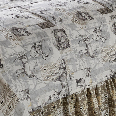 Wild And Beautiful King Bedspread - Park Designs - The Fox Decor